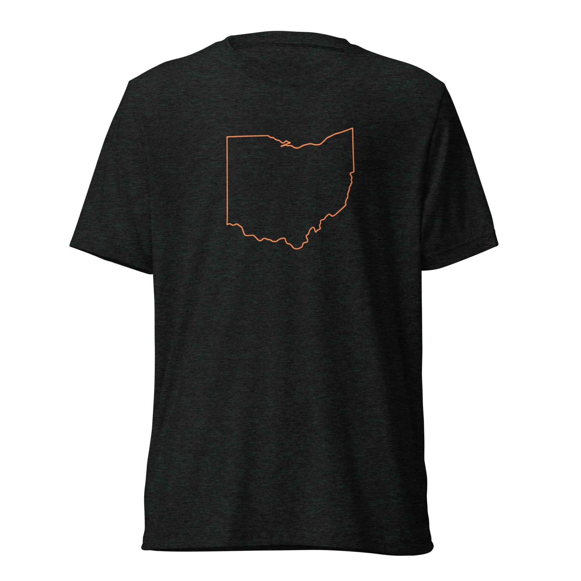 Orange Cincy T-Shirt | Ohio Outline Design | Elite - Bluegrass Elite Apparel LLC