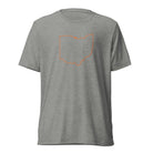 Orange Cincy T-Shirt | Ohio Outline Design | Elite - Bluegrass Elite Apparel LLC
