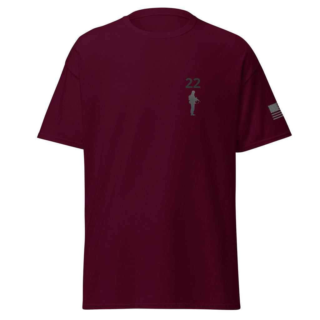 Our Lost 22. Bringing Attention to the Lost Service members we lose every 22 seconds. - Bluegrass Elite Apparel LLC