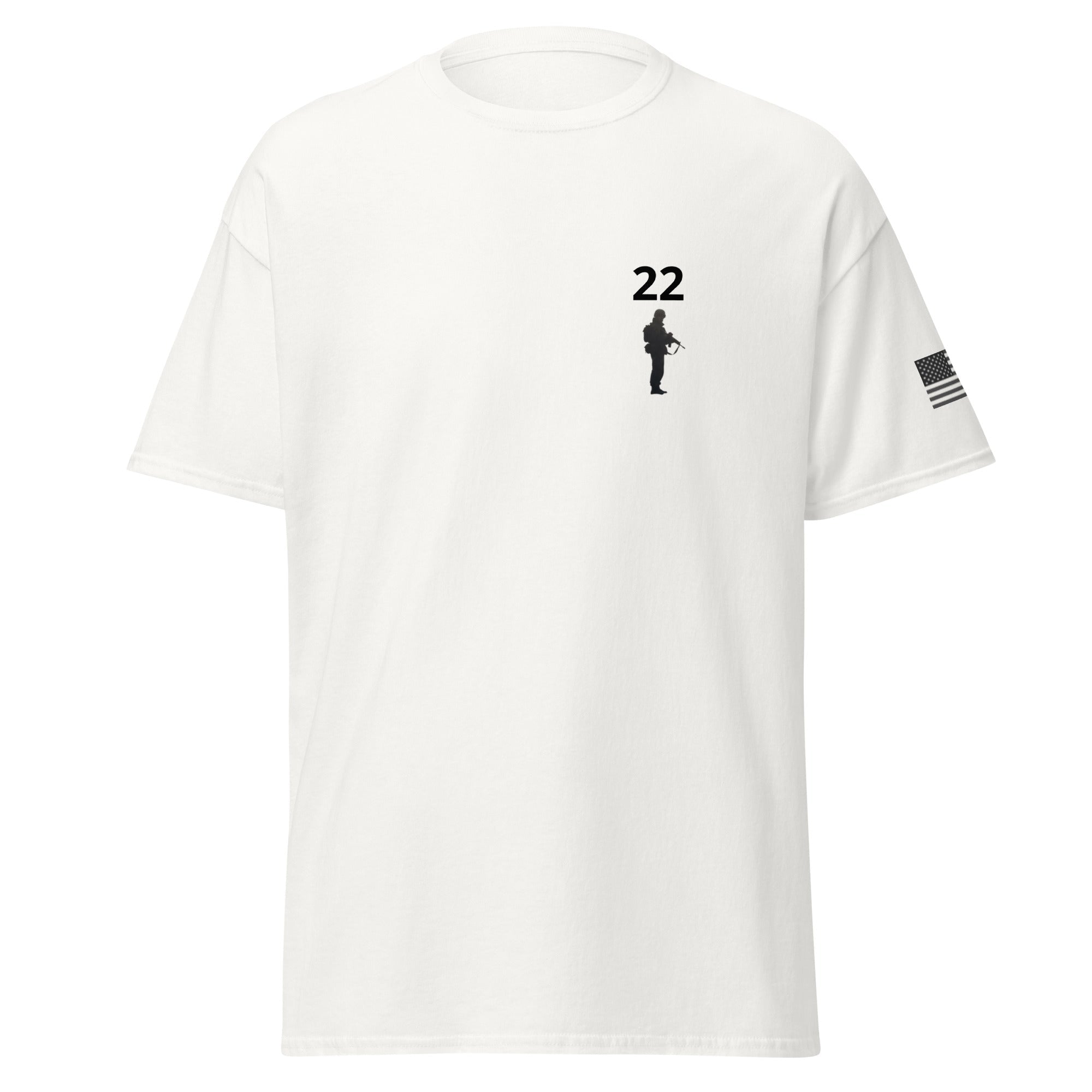 Our Lost 22. Bringing Attention to the Lost Service members we lose every 22 seconds. - Bluegrass Elite Apparel LLC