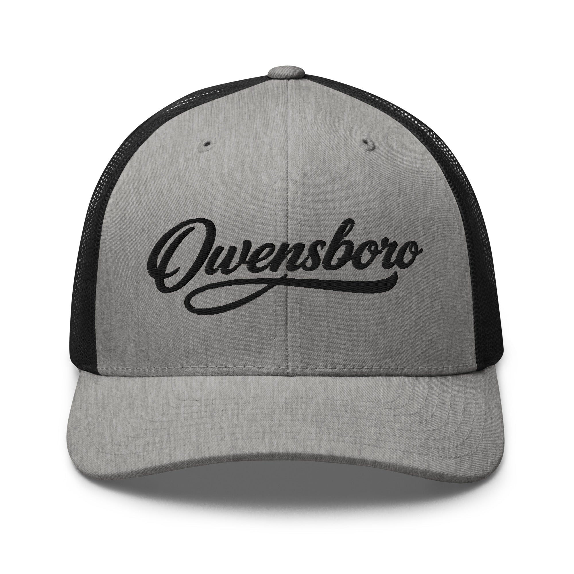 Owensboro Script Trucker Cap – Kentucky City Series Classic Mesh Hat - Bluegrass Elite Apparel LLC
