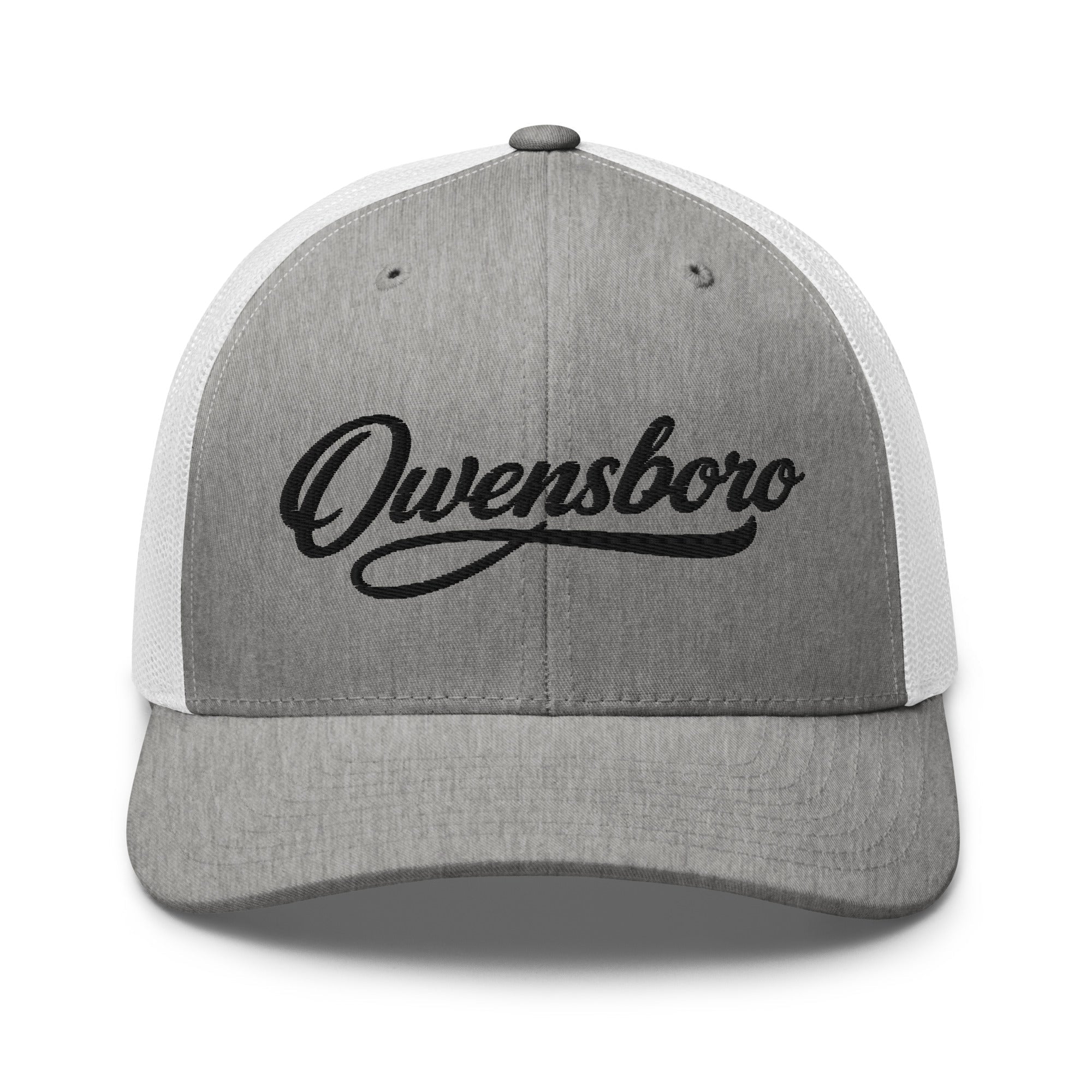 Owensboro Script Trucker Cap – Kentucky City Series Classic Mesh Hat - Bluegrass Elite Apparel LLC