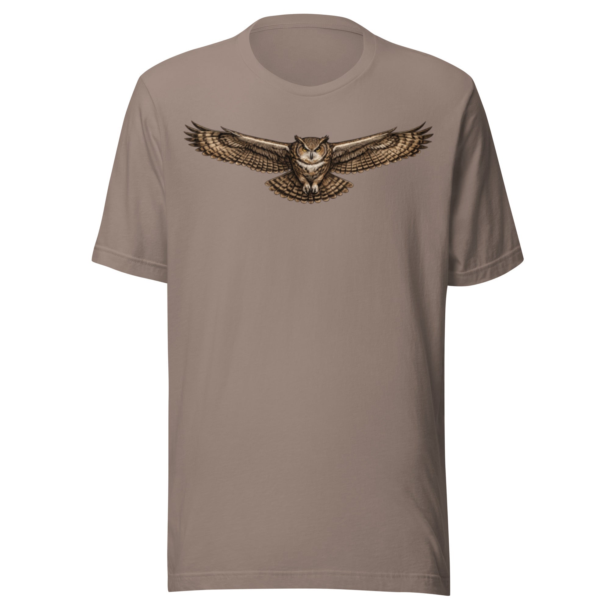 Owl Night Flight Tee | Woodland Predator Graphic Shirt - Bluegrass Elite Apparel LLC