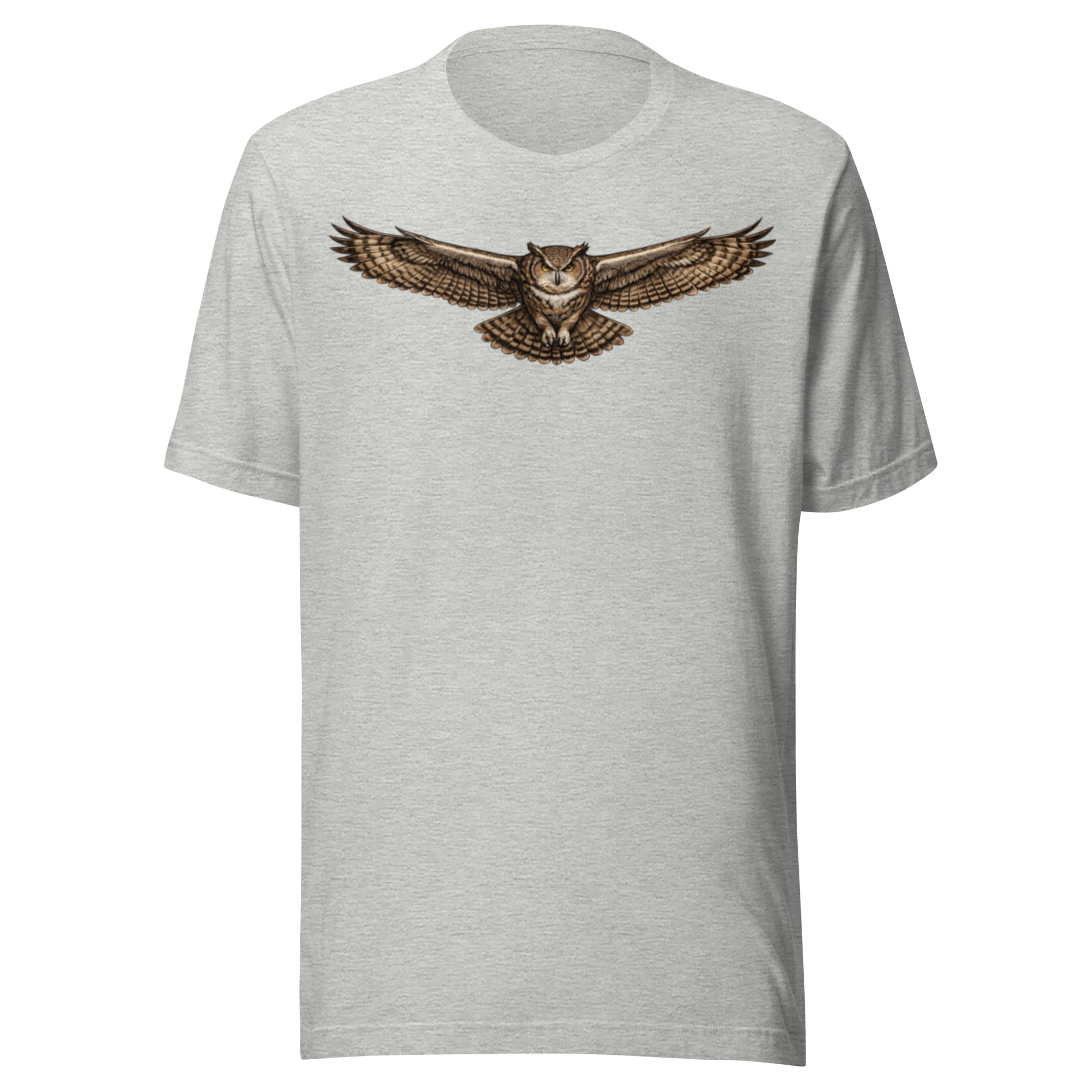Owl Night Flight Tee | Woodland Predator Graphic Shirt - Bluegrass Elite Apparel LLC