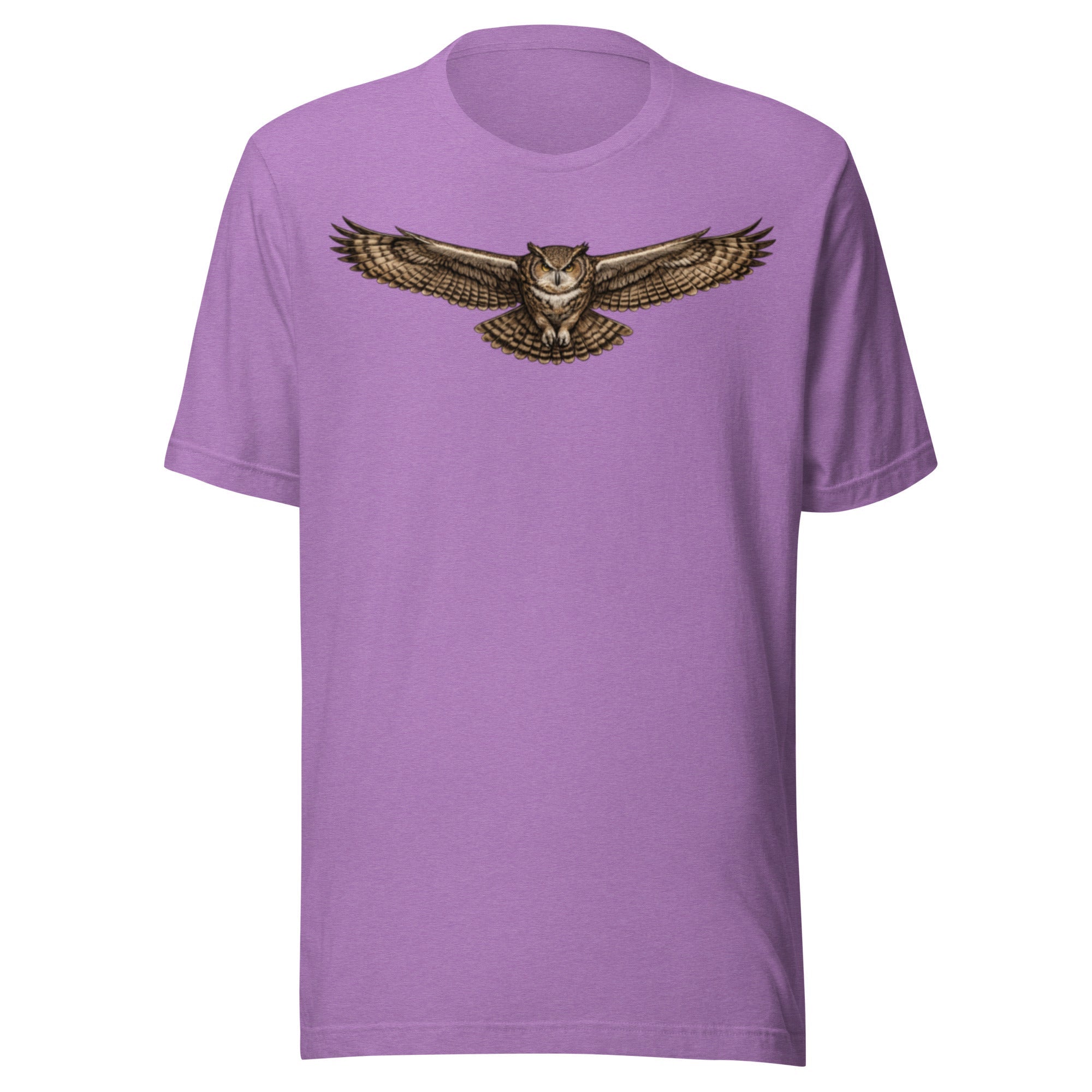 Owl Night Flight Tee | Woodland Predator Graphic Shirt - Bluegrass Elite Apparel LLC
