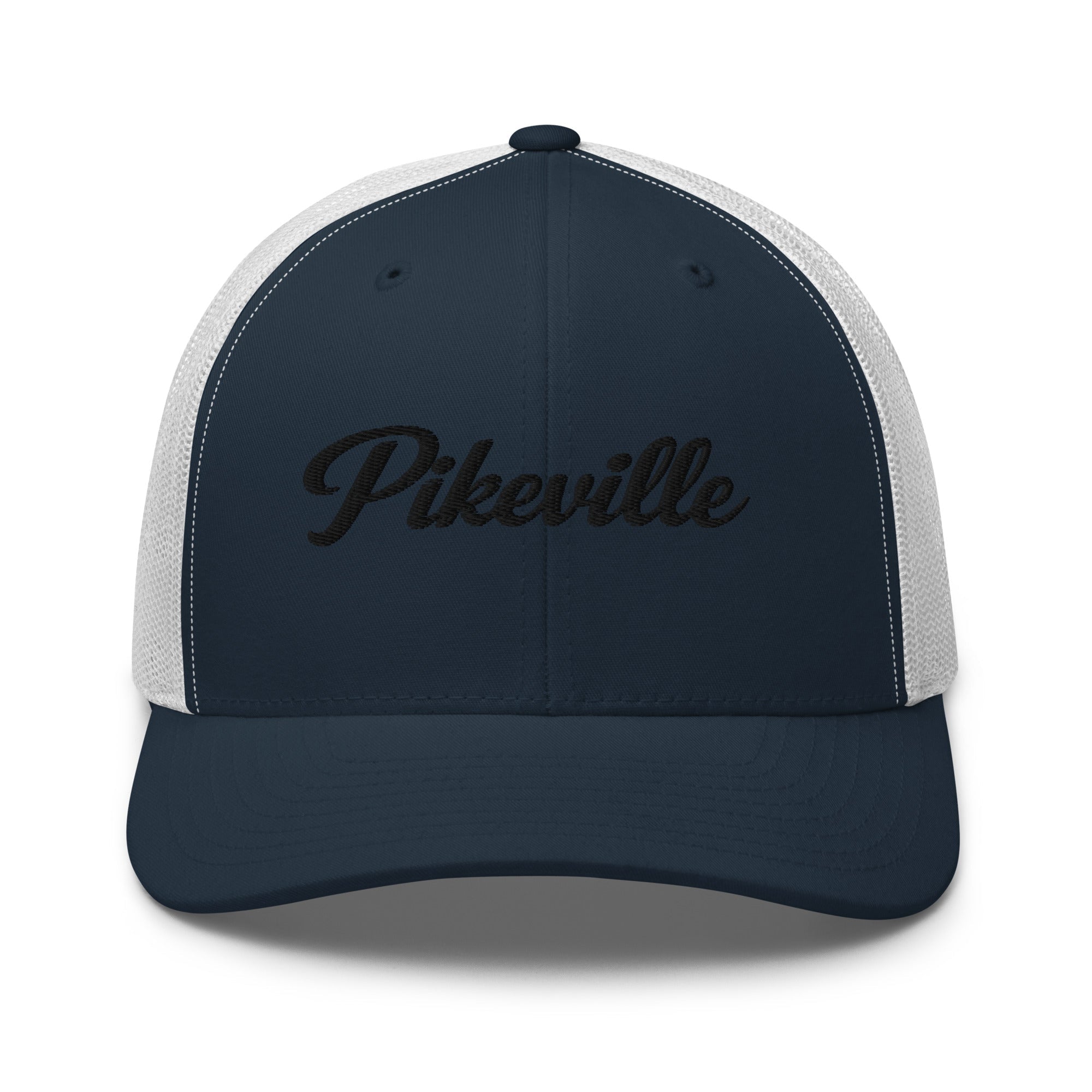 Pikeville Script Trucker Cap – Kentucky City Series Classic Mesh Hat - Bluegrass Elite Apparel LLC
