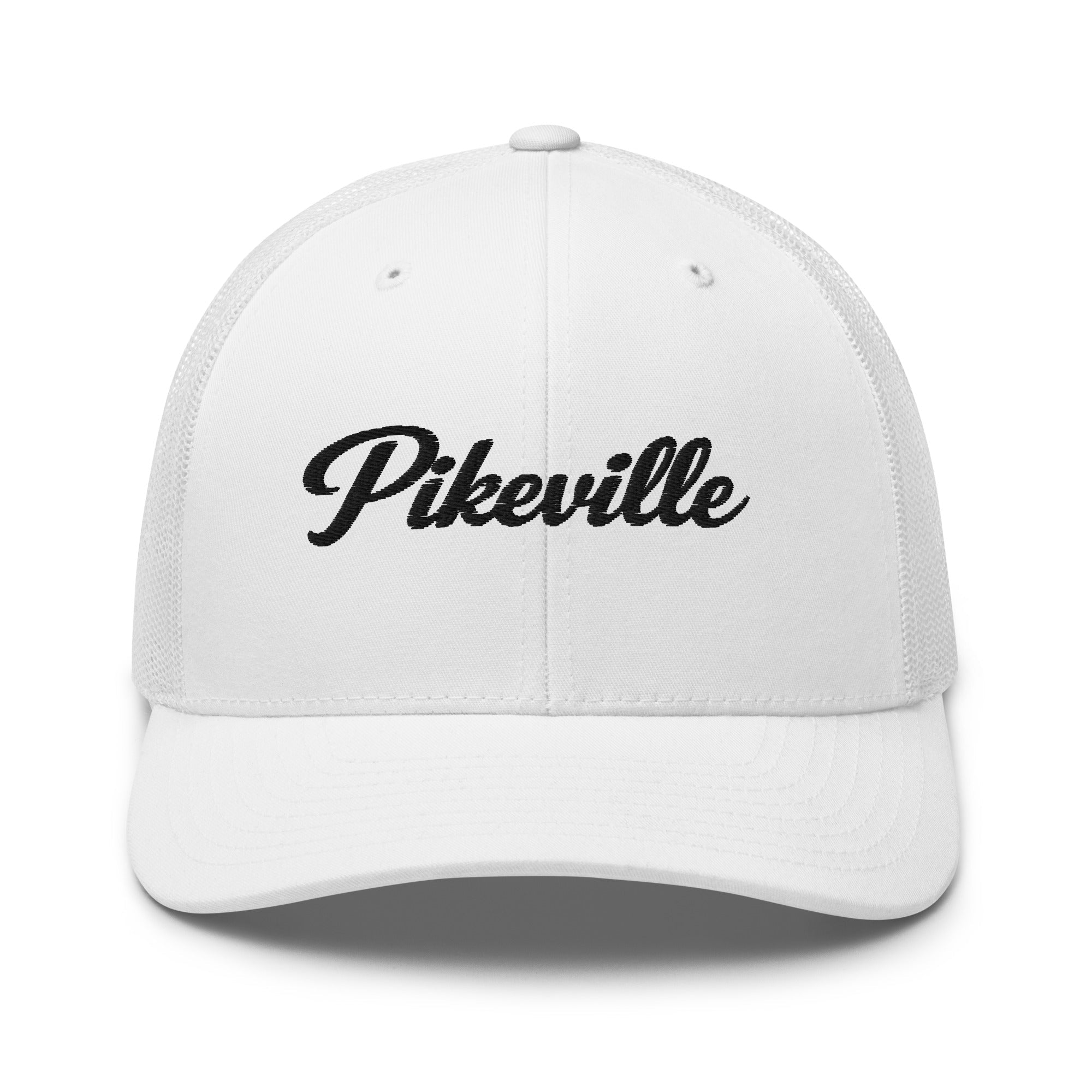 Pikeville Script Trucker Cap – Kentucky City Series Classic Mesh Hat - Bluegrass Elite Apparel LLC