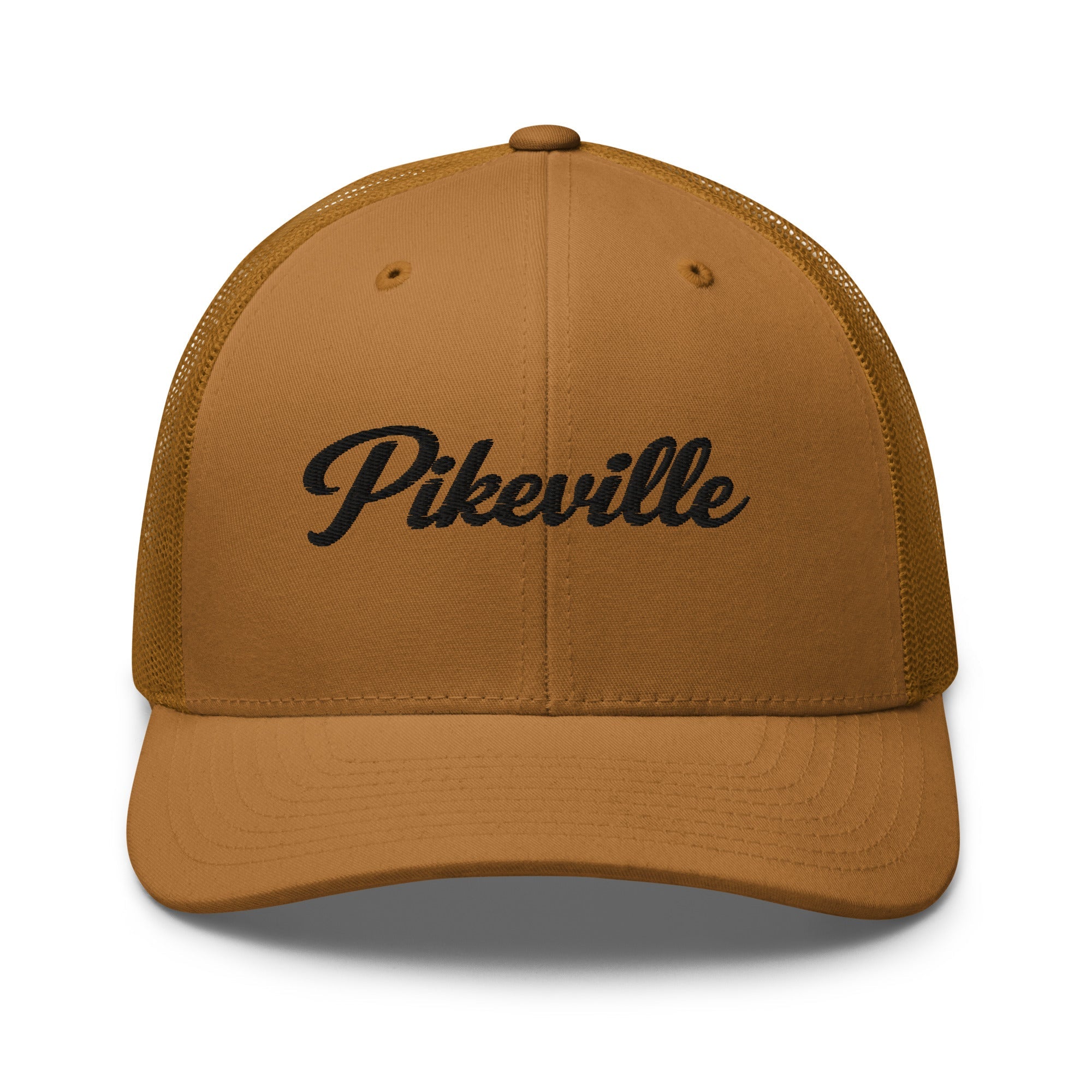 Pikeville Script Trucker Cap – Kentucky City Series Classic Mesh Hat - Bluegrass Elite Apparel LLC