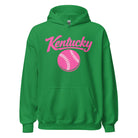 Pink Kentucky Script Softball Hoodie | Classic Pullover Sweatshirt - Bluegrass Elite Apparel LLC