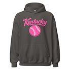 Pink Kentucky Script Softball Hoodie | Classic Pullover Sweatshirt - Bluegrass Elite Apparel LLC