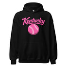 Pink Kentucky Script Softball Hoodie | Classic Pullover Sweatshirt - Bluegrass Elite Apparel LLC