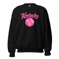 Pink Kentucky Script Softball Sweatshirt | Classic Crewneck - Bluegrass Elite Apparel LLC