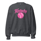Pink Kentucky Script Softball Sweatshirt | Classic Crewneck - Bluegrass Elite Apparel LLC