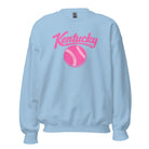 Pink Kentucky Script Softball Sweatshirt | Classic Crewneck - Bluegrass Elite Apparel LLC
