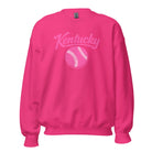 Pink Kentucky Script Softball Sweatshirt | Classic Crewneck - Bluegrass Elite Apparel LLC