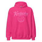 Pink Kentucky Script Volleyball Hoodie | Classic Pullover - Bluegrass Elite Apparel LLC