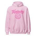 Pink Kentucky Script Volleyball Hoodie | Classic Pullover - Bluegrass Elite Apparel LLC