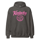 Pink Kentucky Script Volleyball Hoodie | Classic Pullover - Bluegrass Elite Apparel LLC