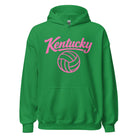 Pink Kentucky Script Volleyball Hoodie | Classic Pullover - Bluegrass Elite Apparel LLC