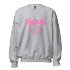 Pink Kentucky Script Volleyball Sweatshirt | Classic Crewneck - Bluegrass Elite Apparel LLC
