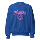 Pink Kentucky Script Volleyball Sweatshirt | Classic Crewneck - Bluegrass Elite Apparel LLC