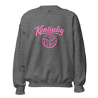 Pink Kentucky Script Volleyball Sweatshirt | Classic Crewneck - Bluegrass Elite Apparel LLC