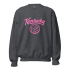 Pink Kentucky Script Volleyball Sweatshirt | Classic Crewneck - Bluegrass Elite Apparel LLC
