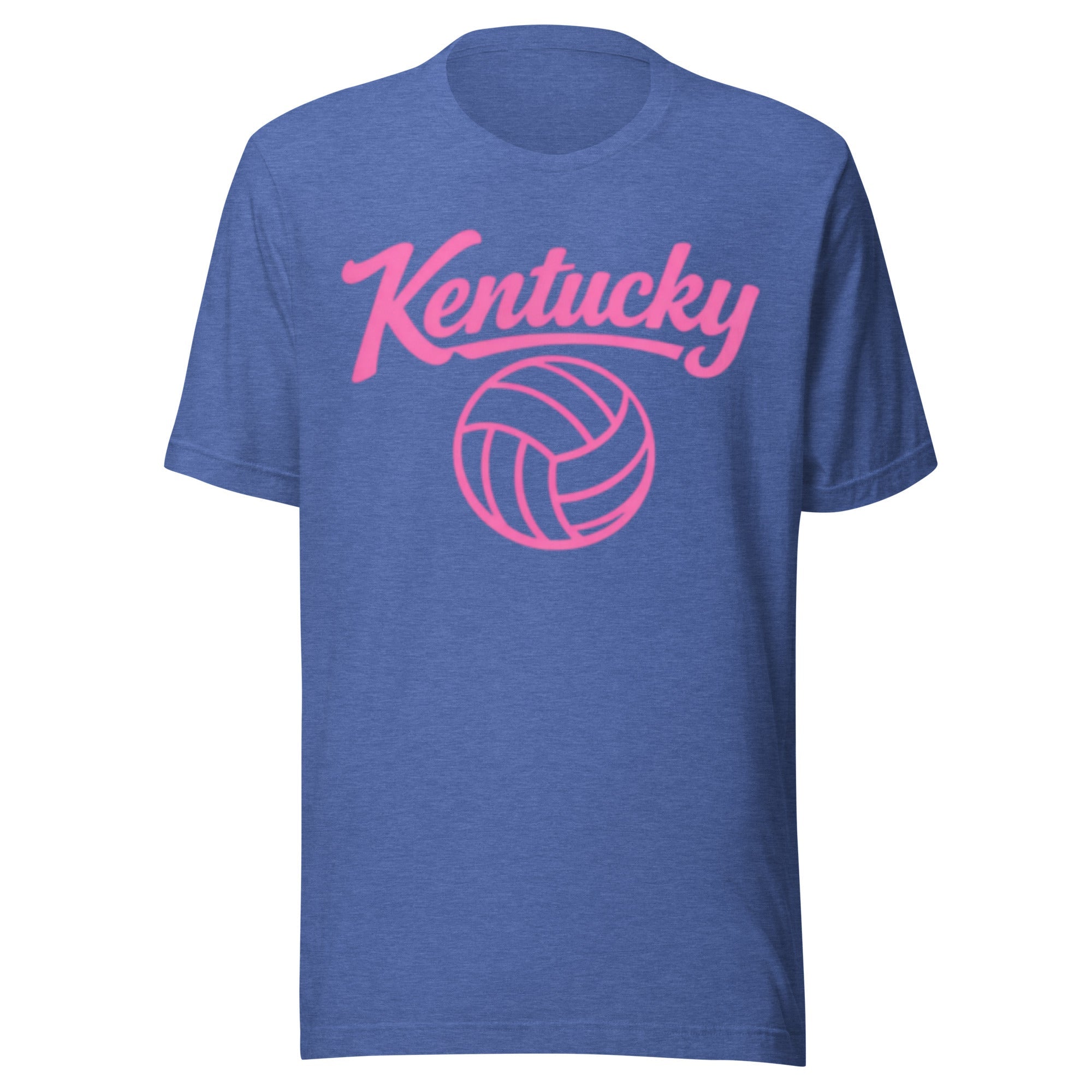Pink Kentucky Script Volleyball T-Shirt | Classic Script Design | Classic - Bluegrass Elite Apparel LLC