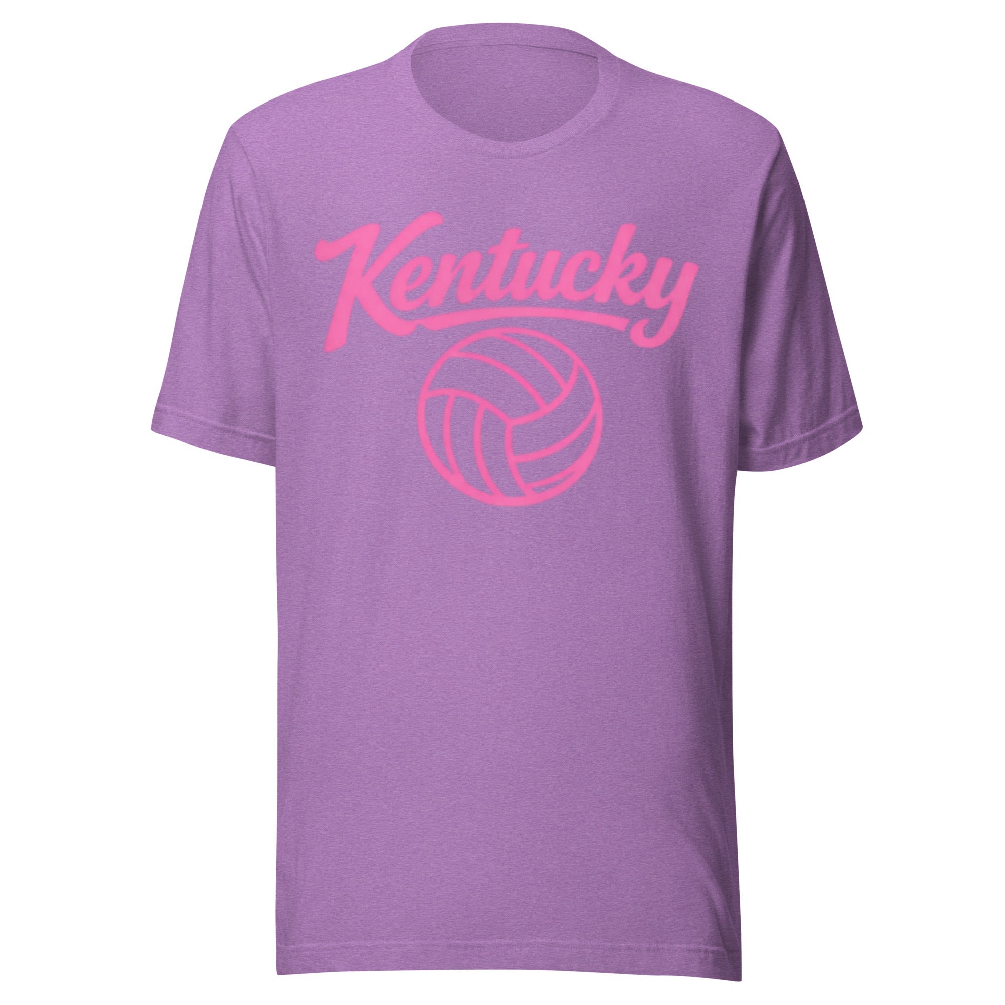 Pink Kentucky Script Volleyball T-Shirt | Classic Script Design | Classic - Bluegrass Elite Apparel LLC