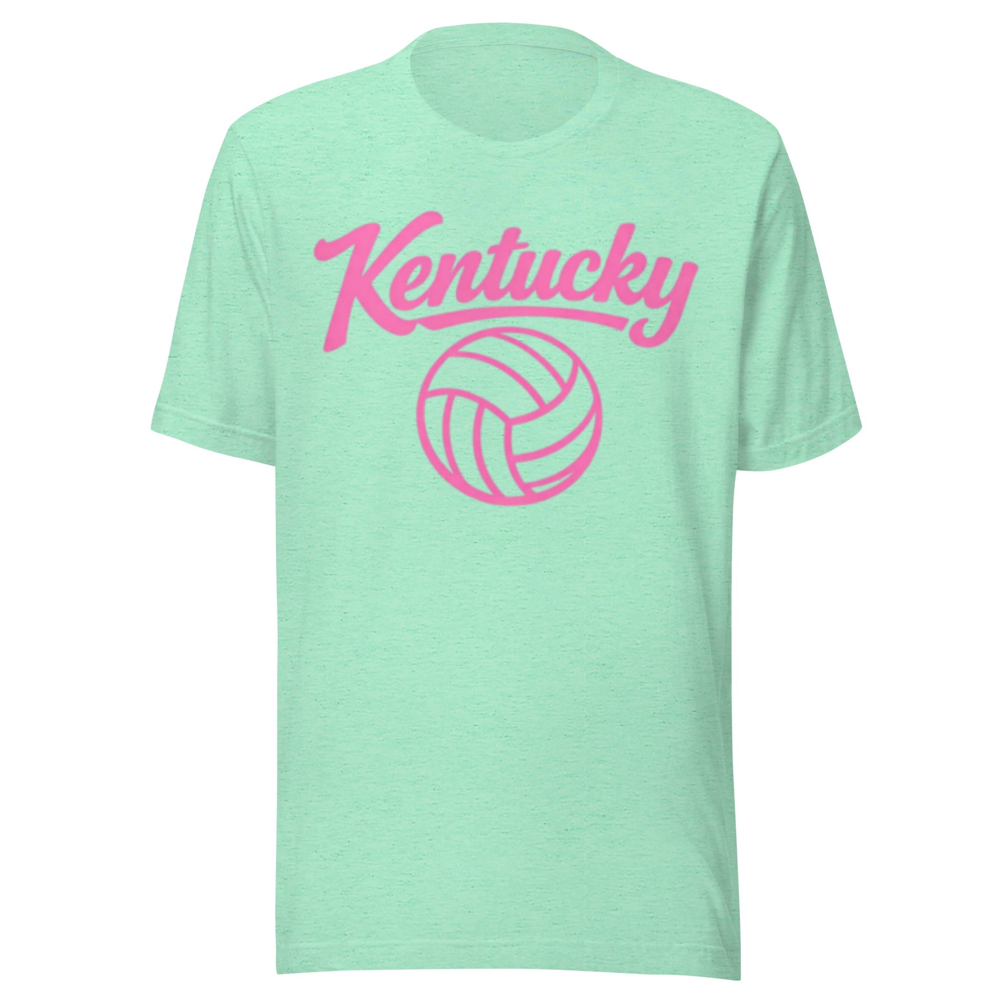Pink Kentucky Script Volleyball T-Shirt | Classic Script Design | Classic - Bluegrass Elite Apparel LLC