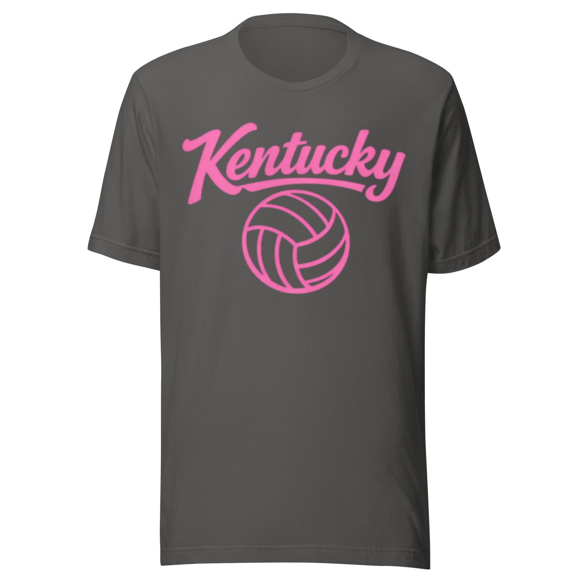 Pink Kentucky Script Volleyball T-Shirt | Classic Script Design | Classic - Bluegrass Elite Apparel LLC