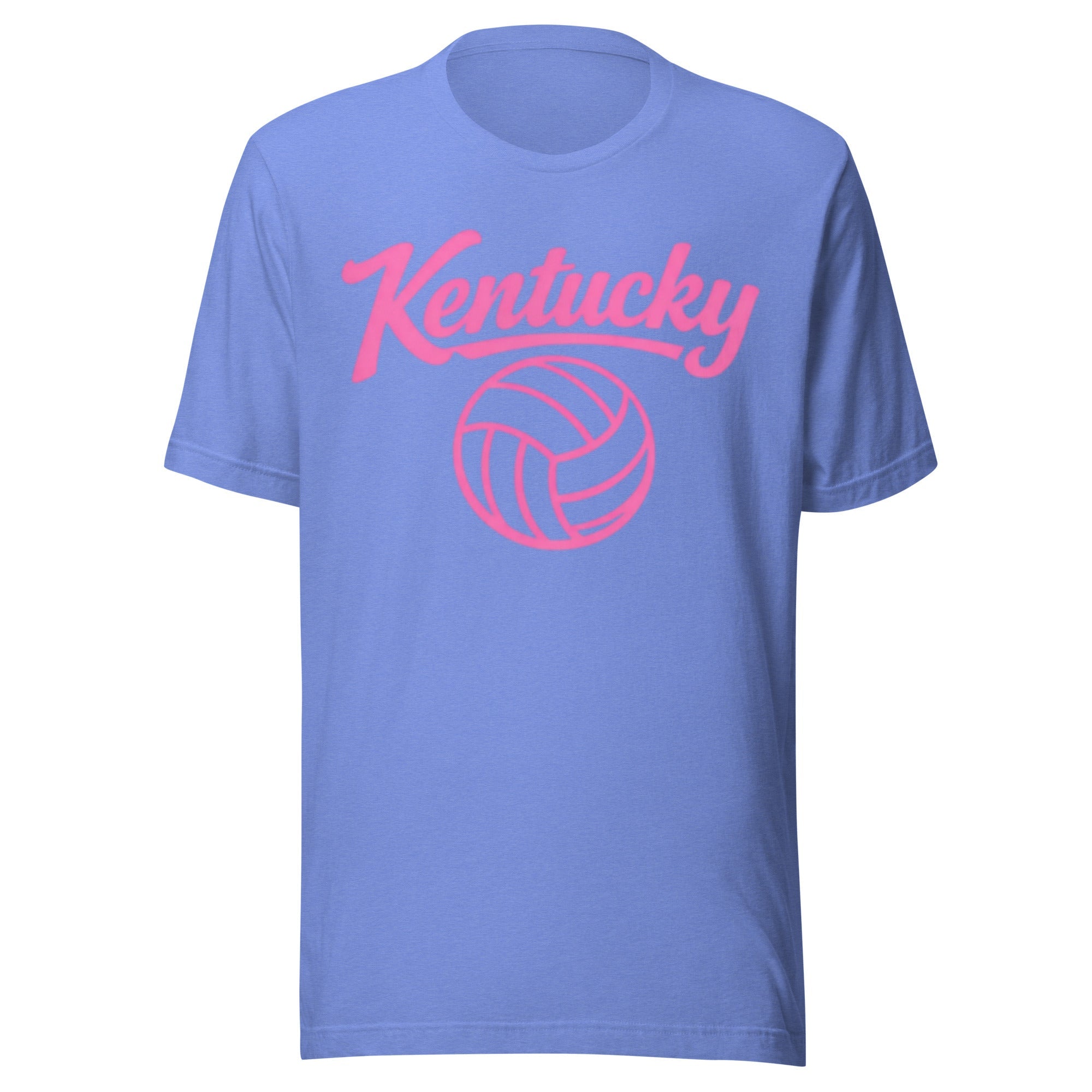 Pink Kentucky Script Volleyball T-Shirt | Classic Script Design | Classic - Bluegrass Elite Apparel LLC