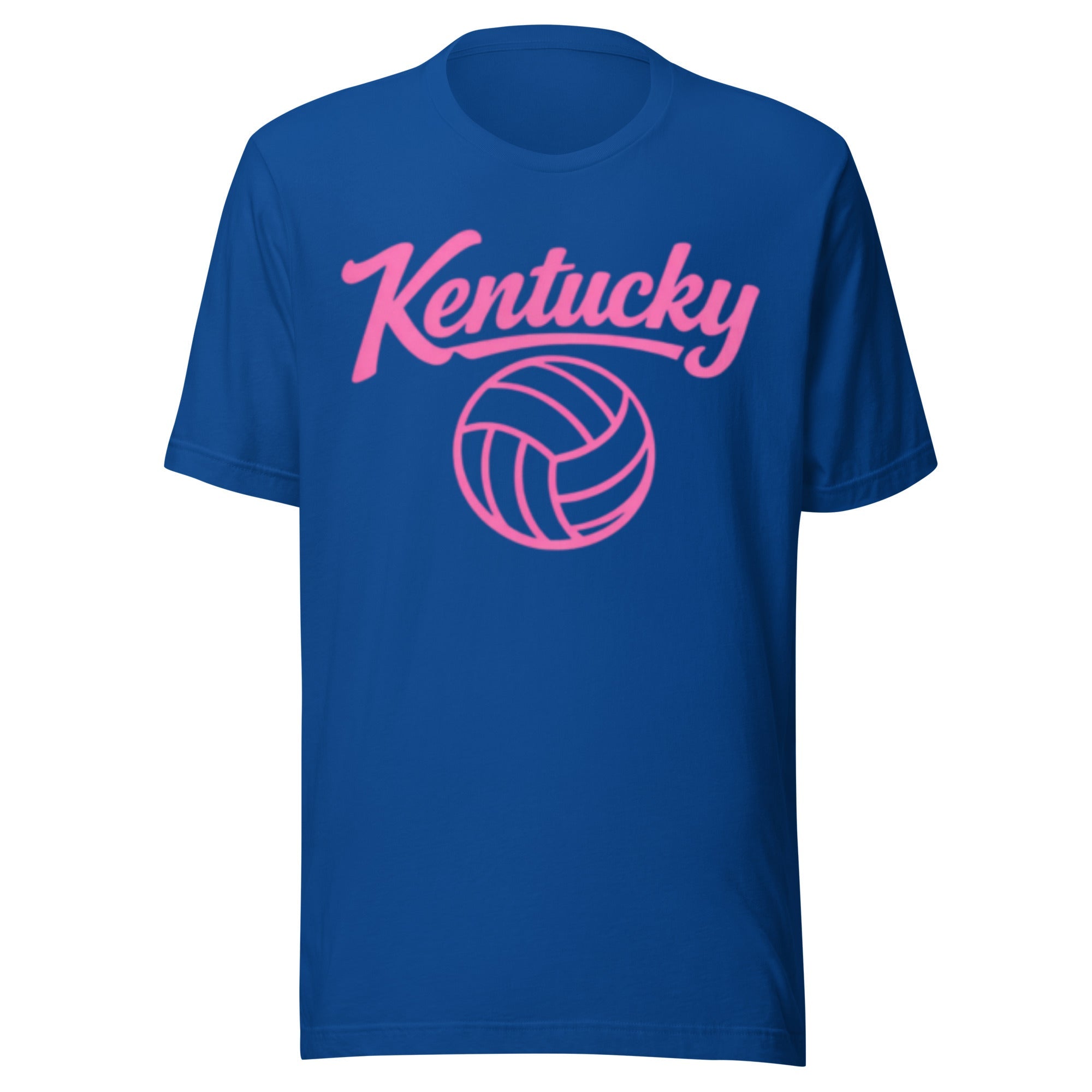 Pink Kentucky Script Volleyball T-Shirt | Classic Script Design | Classic - Bluegrass Elite Apparel LLC