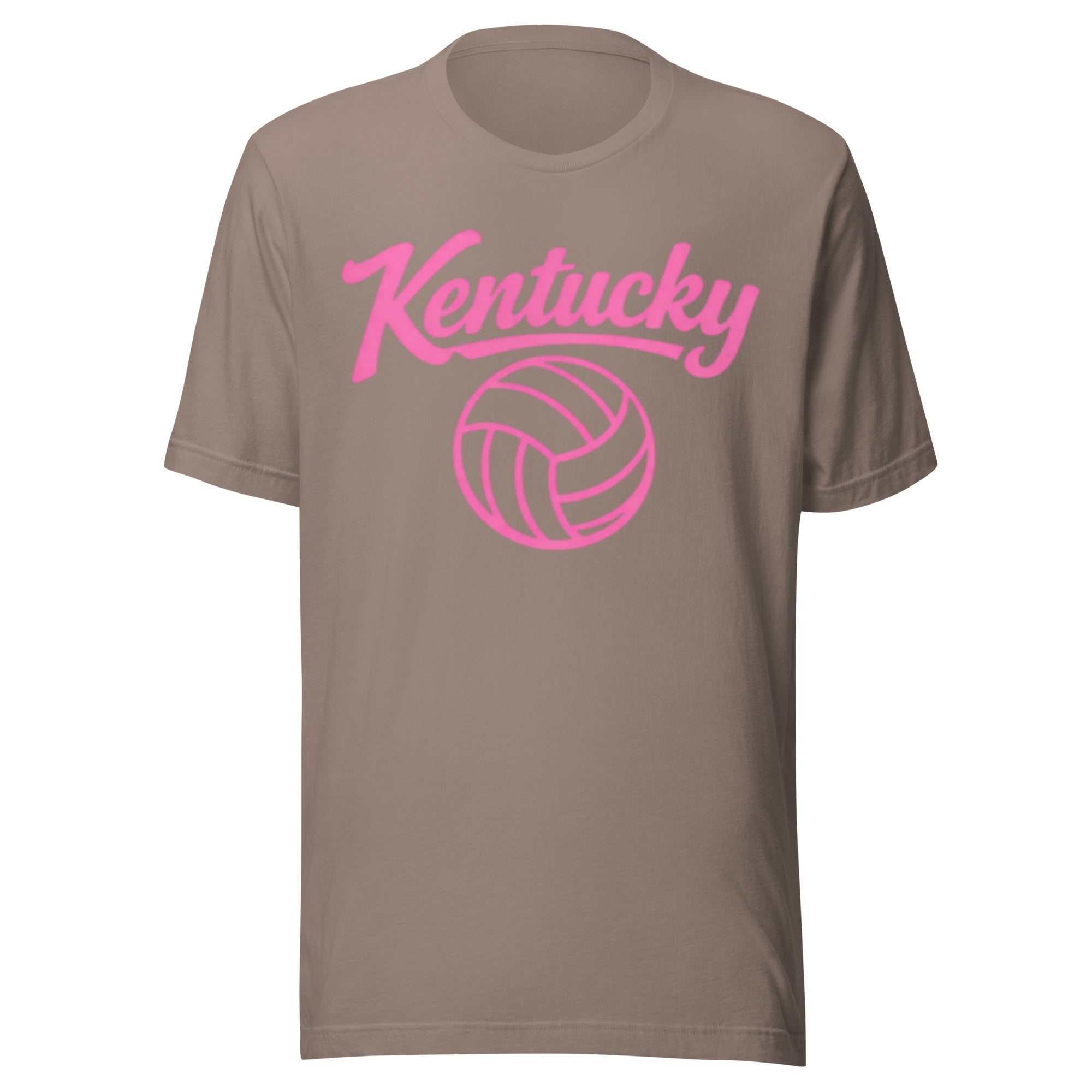 Pink Kentucky Script Volleyball T-Shirt | Classic Script Design | Classic - Bluegrass Elite Apparel LLC