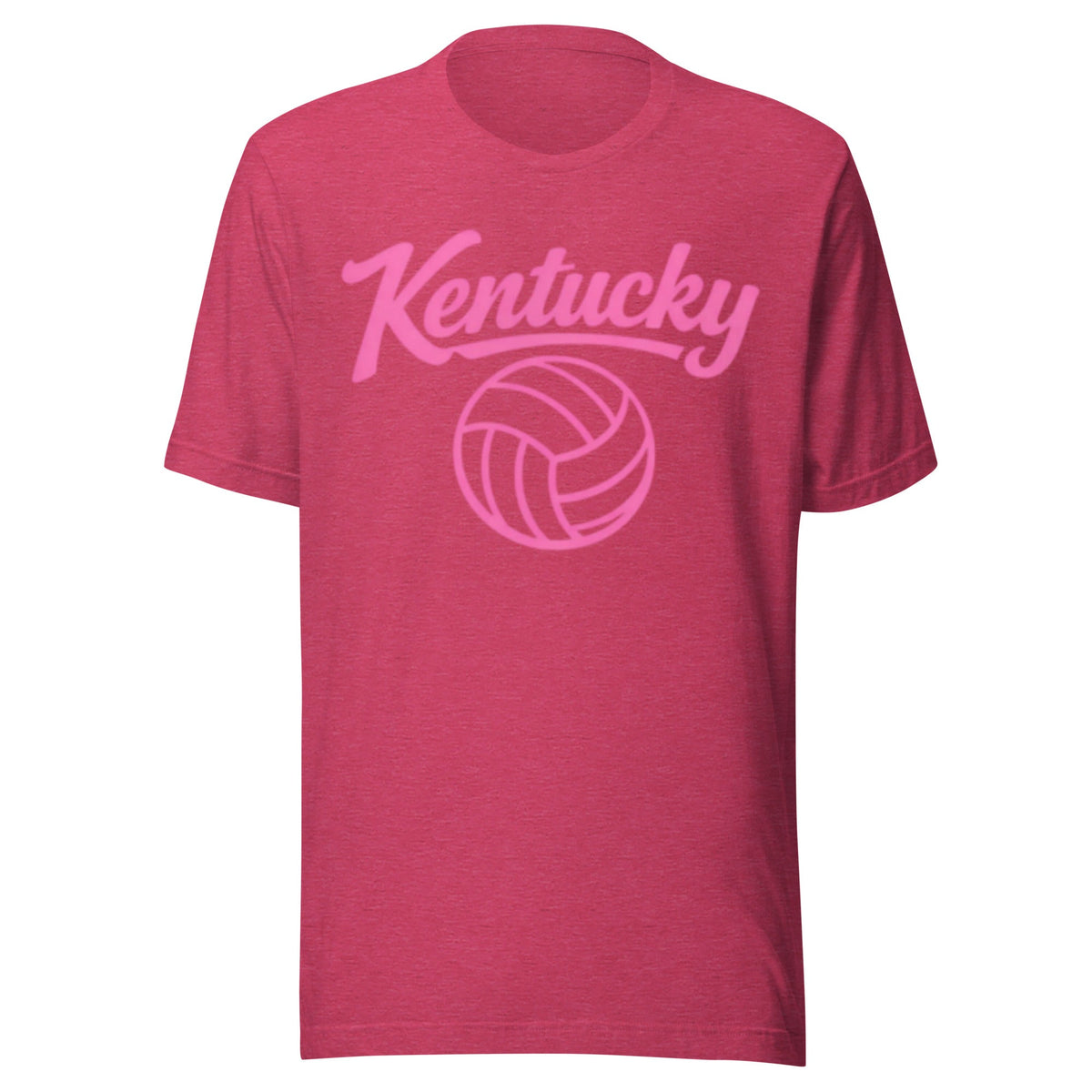 Pink Kentucky Script Volleyball T-Shirt | Classic Script Design | Classic - Bluegrass Elite Apparel LLC