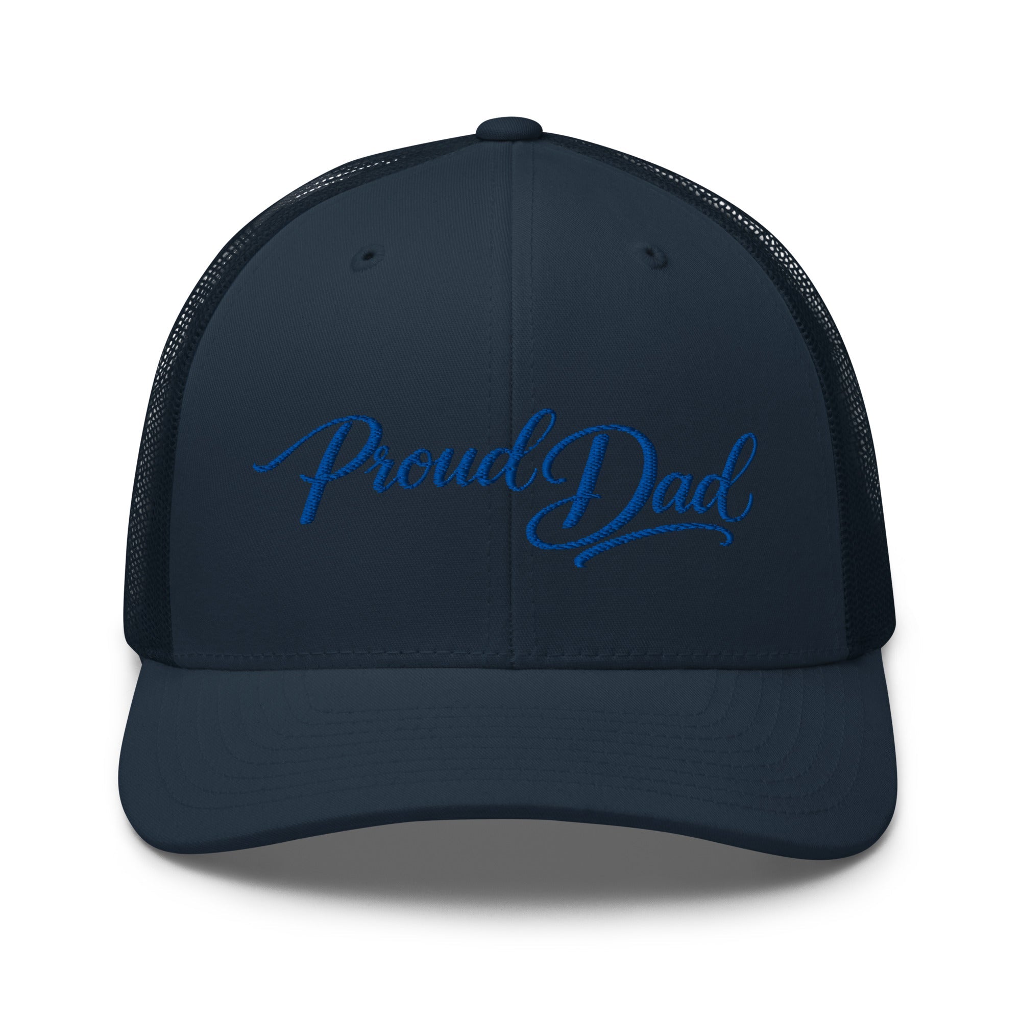 Proud Dad Trucker Hat | Classic Heritage Mesh Cap - Bluegrass Elite Apparel LLC