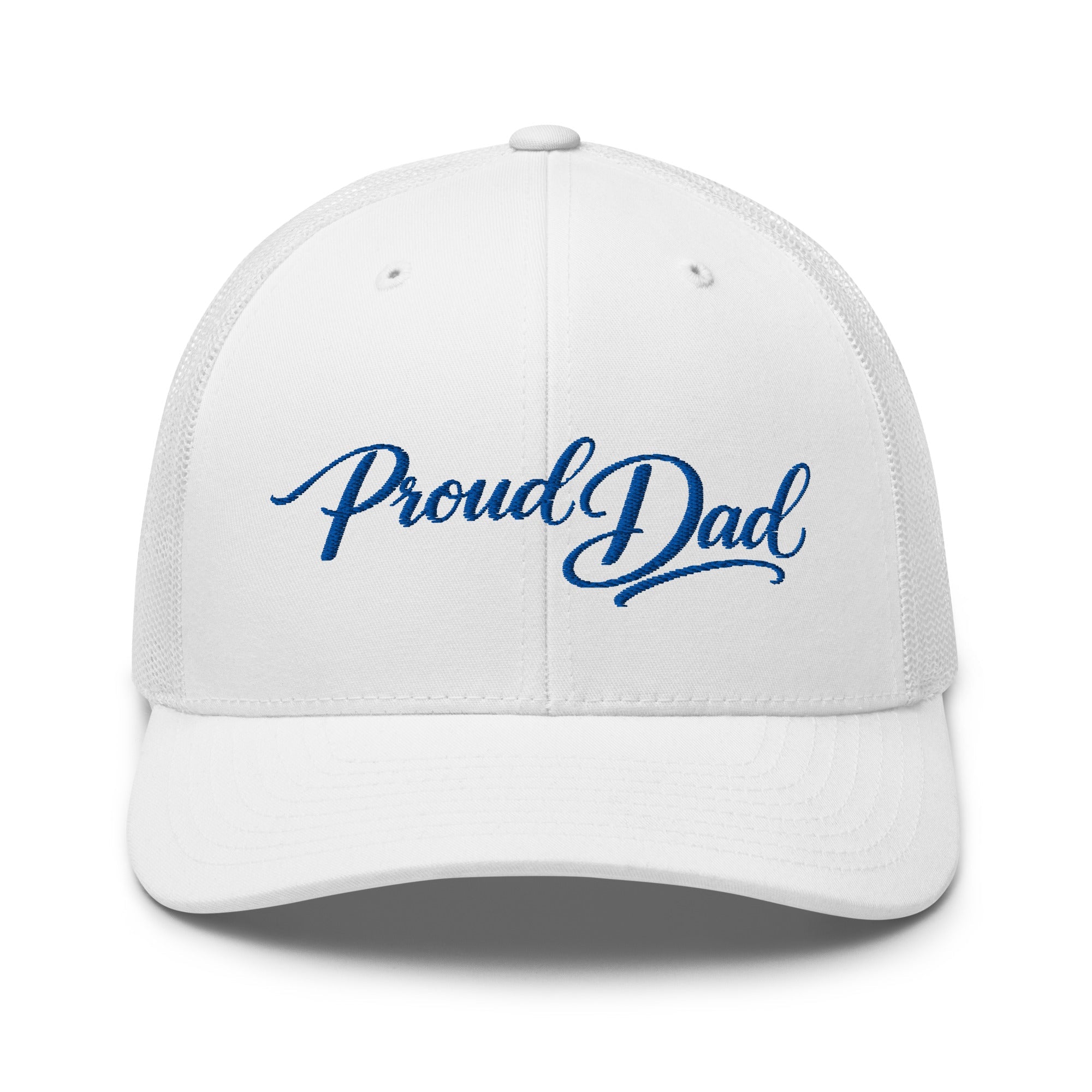 Proud Dad Trucker Hat | Classic Heritage Mesh Cap - Bluegrass Elite Apparel LLC