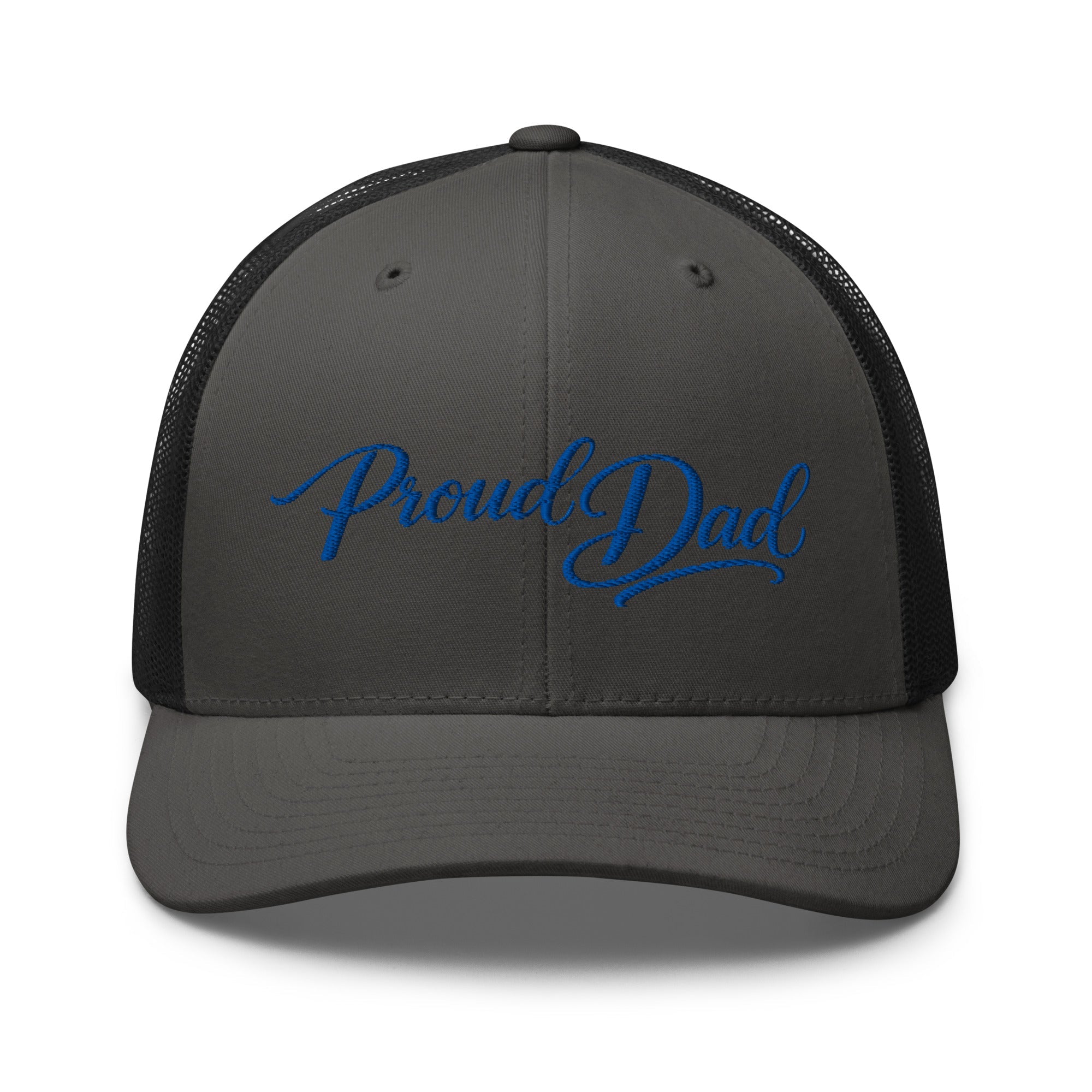 Proud Dad Trucker Hat | Classic Heritage Mesh Cap - Bluegrass Elite Apparel LLC
