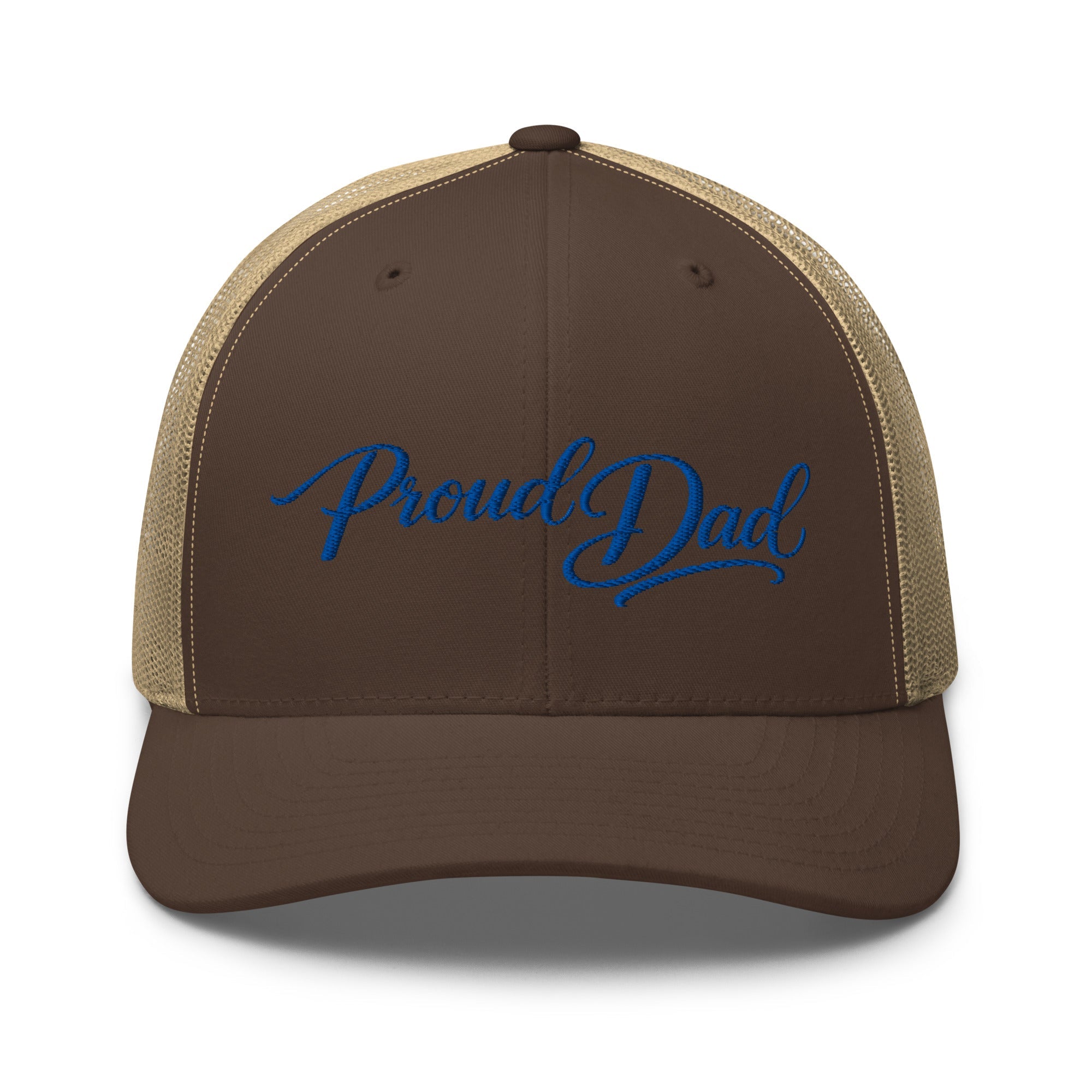 Proud Dad Trucker Hat | Classic Heritage Mesh Cap - Bluegrass Elite Apparel LLC