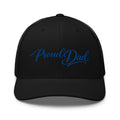Proud Dad Trucker Hat | Classic Heritage Mesh Cap - Bluegrass Elite Apparel LLC