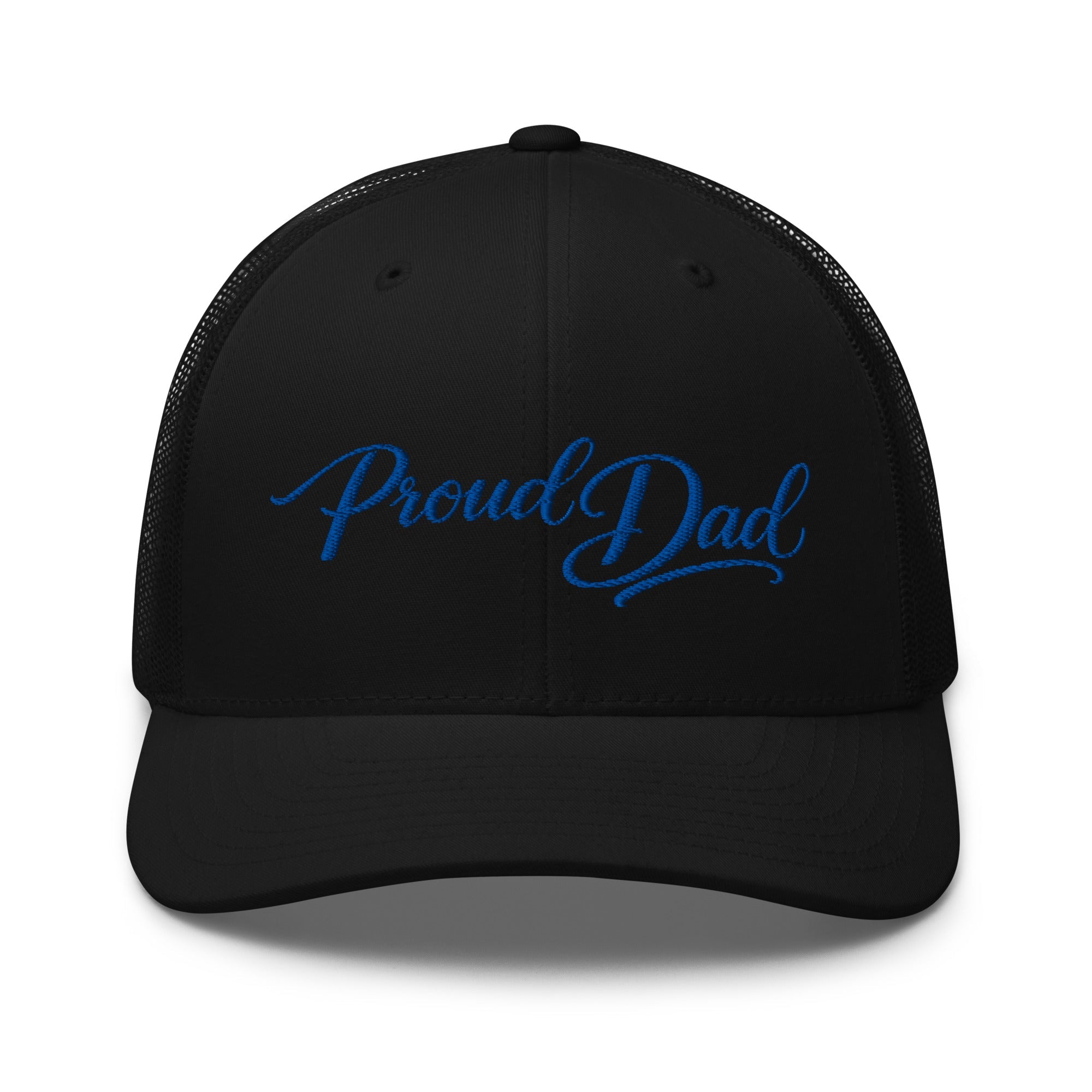 Proud Dad Trucker Hat | Classic Heritage Mesh Cap - Bluegrass Elite Apparel LLC