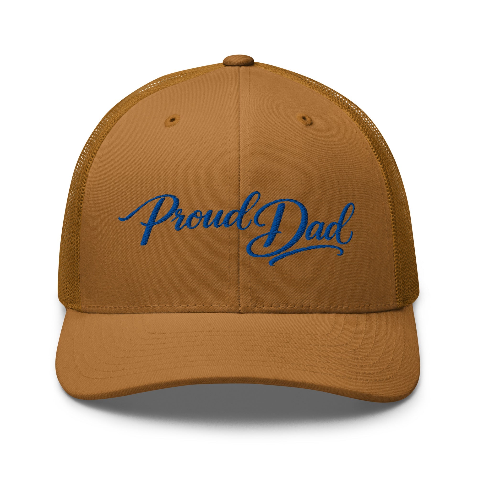 Proud Dad Trucker Hat | Classic Heritage Mesh Cap - Bluegrass Elite Apparel LLC