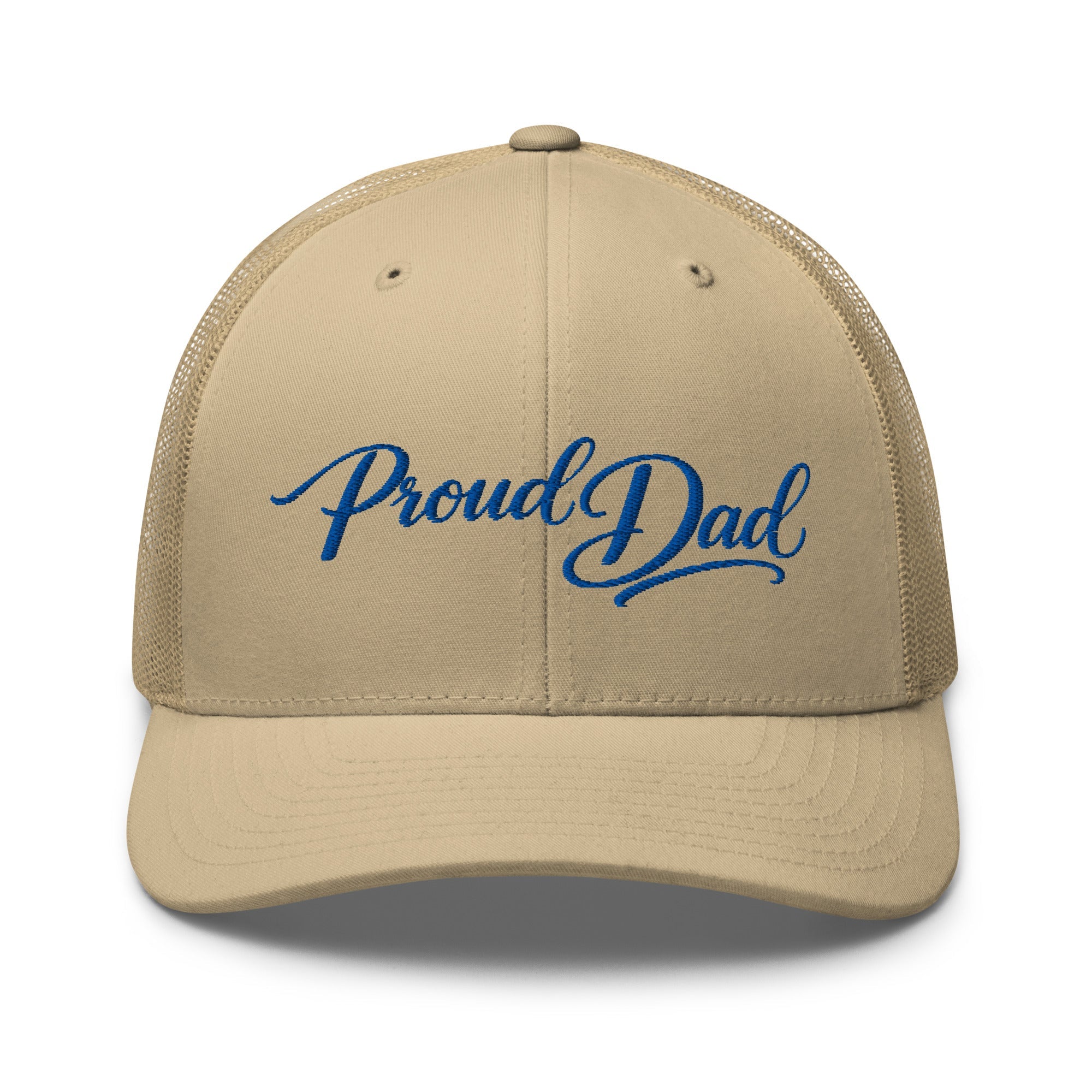 Proud Dad Trucker Hat | Classic Heritage Mesh Cap - Bluegrass Elite Apparel LLC