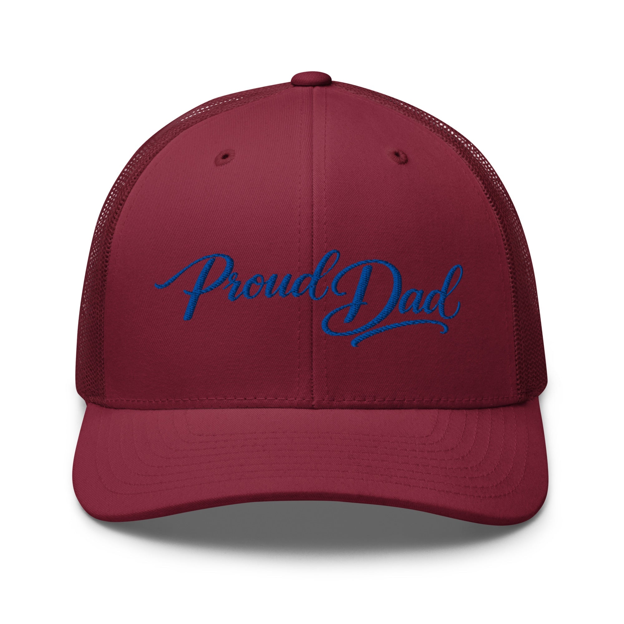 Proud Dad Trucker Hat | Classic Heritage Mesh Cap - Bluegrass Elite Apparel LLC