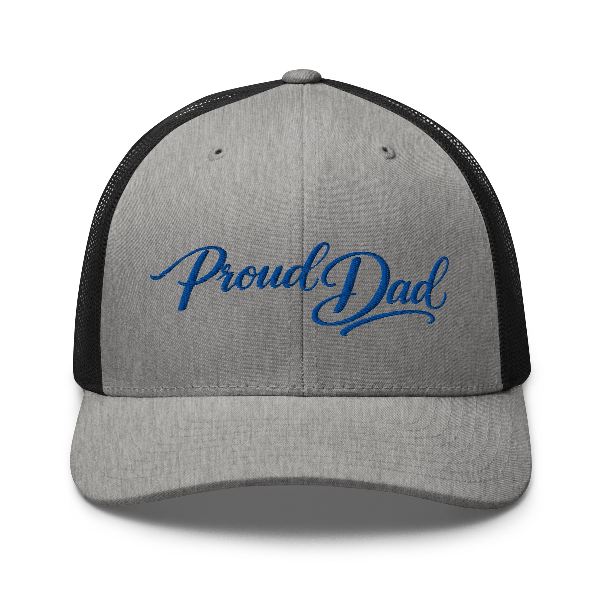 Proud Dad Trucker Hat | Classic Heritage Mesh Cap - Bluegrass Elite Apparel LLC