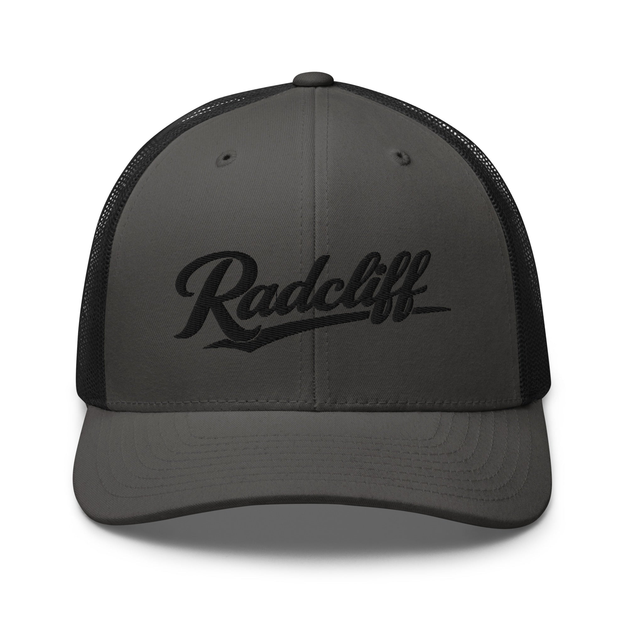 Radcliff Vintage Script Trucker Hat – Kentucky Cities Series - Bluegrass Elite Apparel LLC