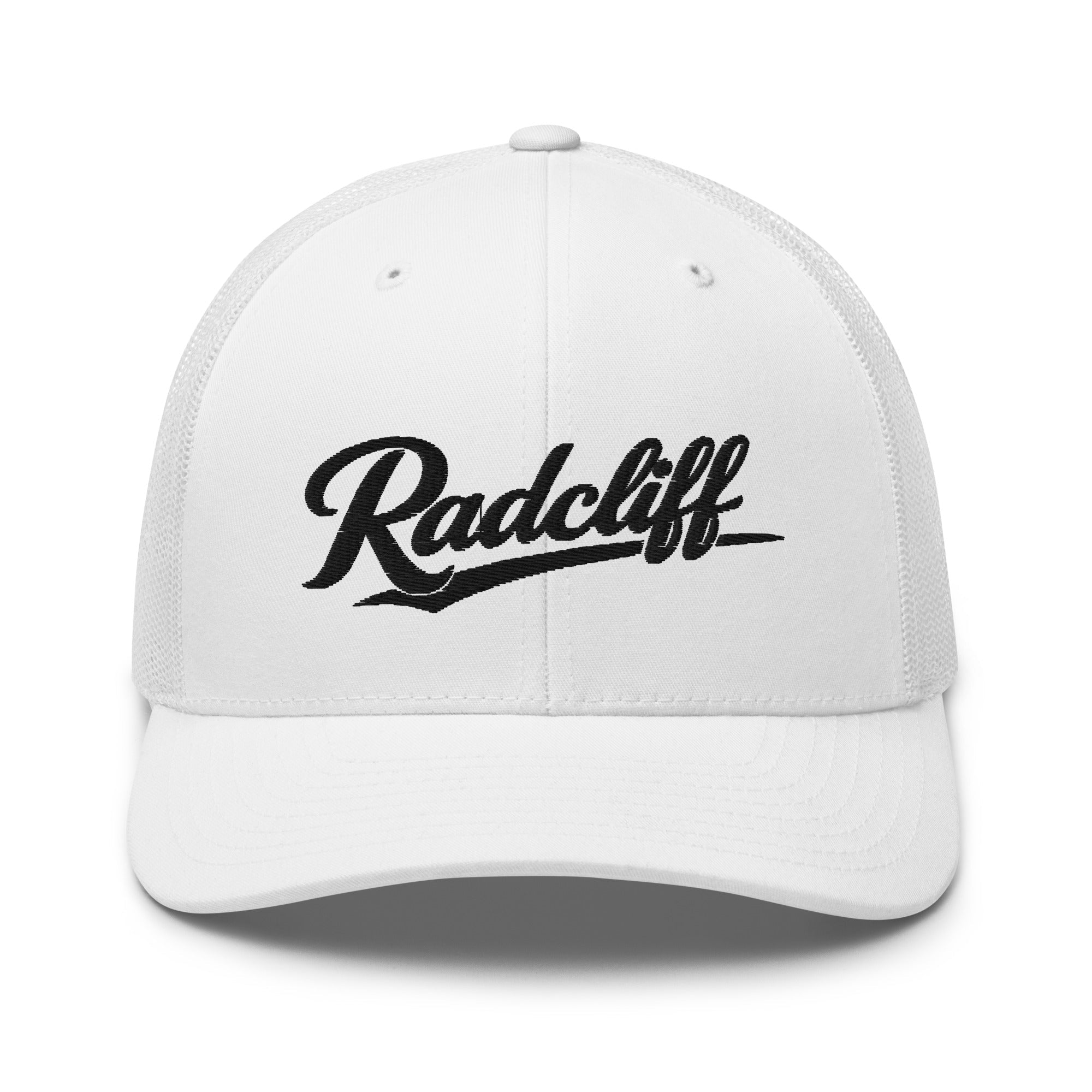 Radcliff Vintage Script Trucker Hat – Kentucky Cities Series - Bluegrass Elite Apparel LLC