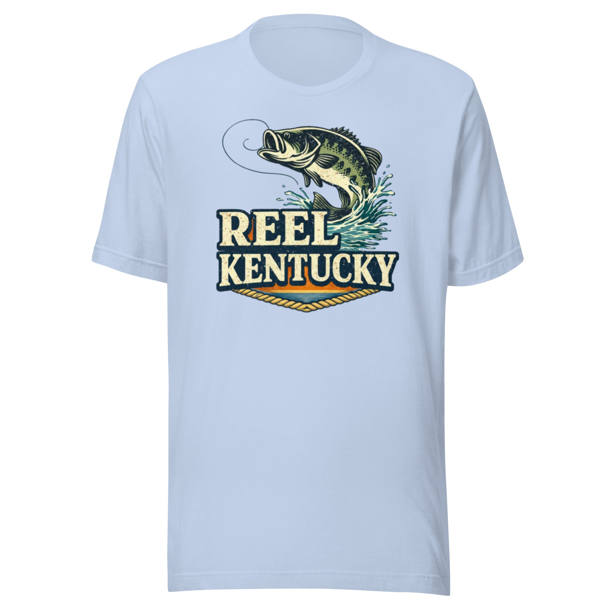 Reel Kentucky Shirt | Vintage Bass Water Break Design | Classic - Bluegrass Elite Apparel LLC