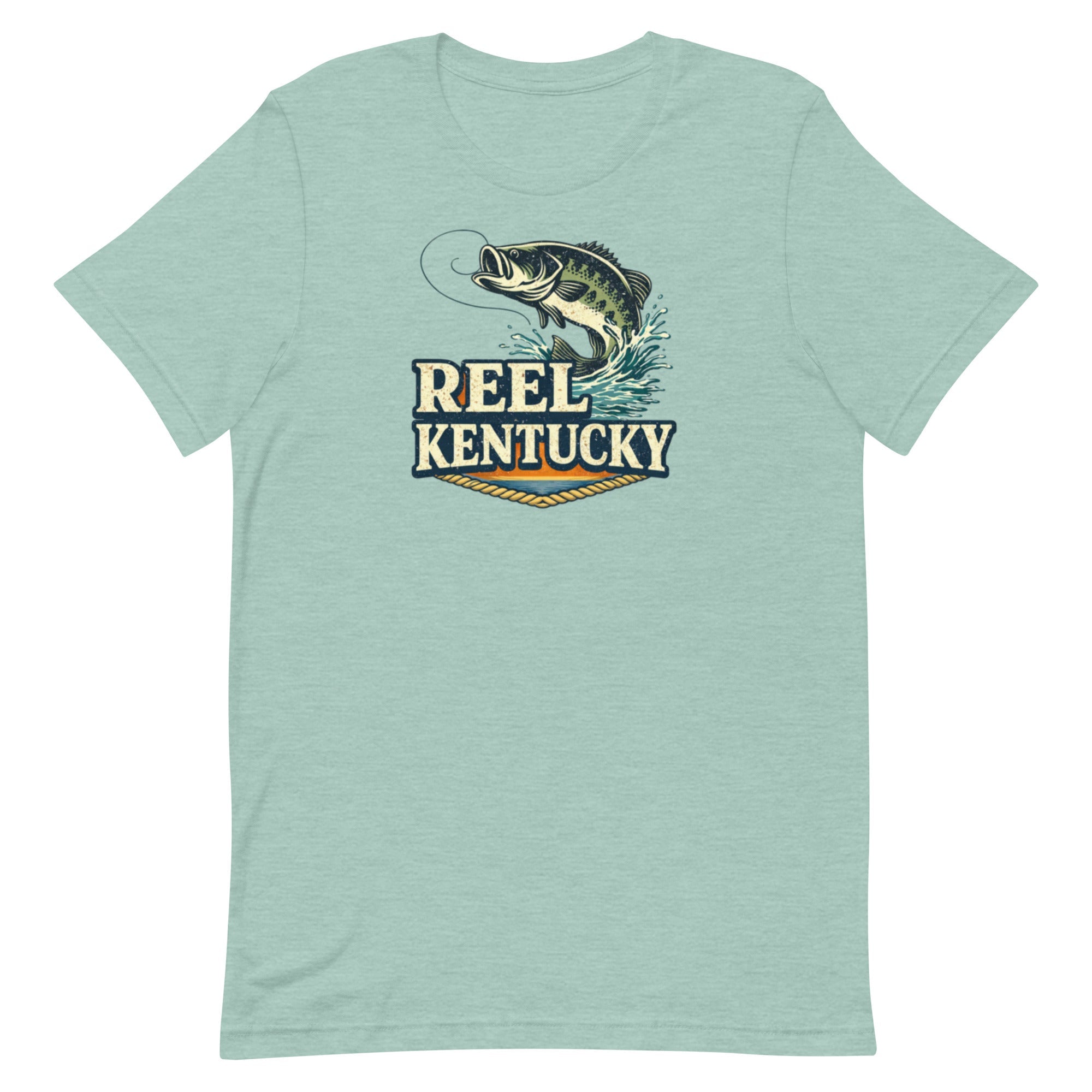 Reel Kentucky Shirt | Vintage Bass Water Break Design | Classic - Bluegrass Elite Apparel LLC