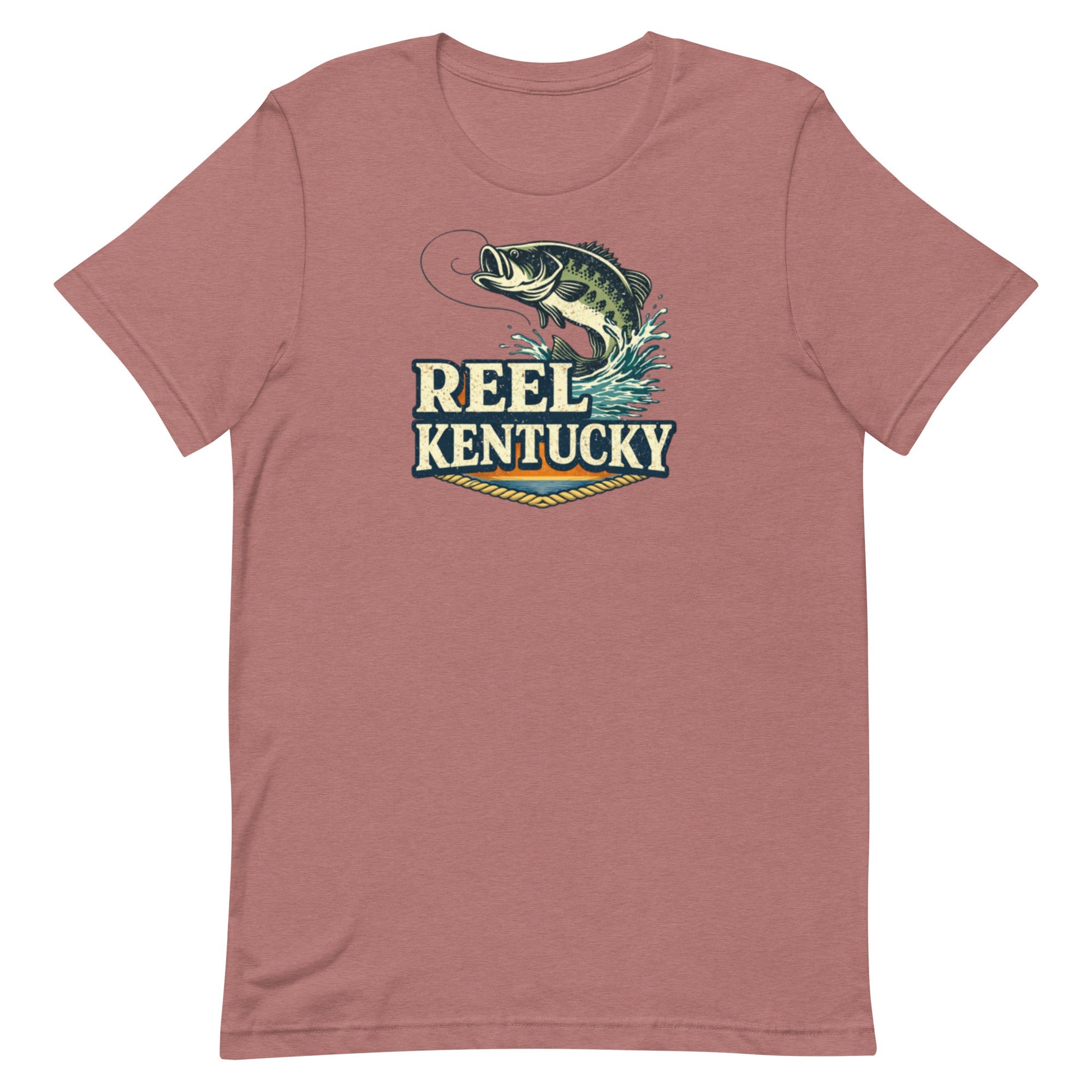 Reel Kentucky Shirt | Vintage Bass Water Break Design | Classic - Bluegrass Elite Apparel LLC